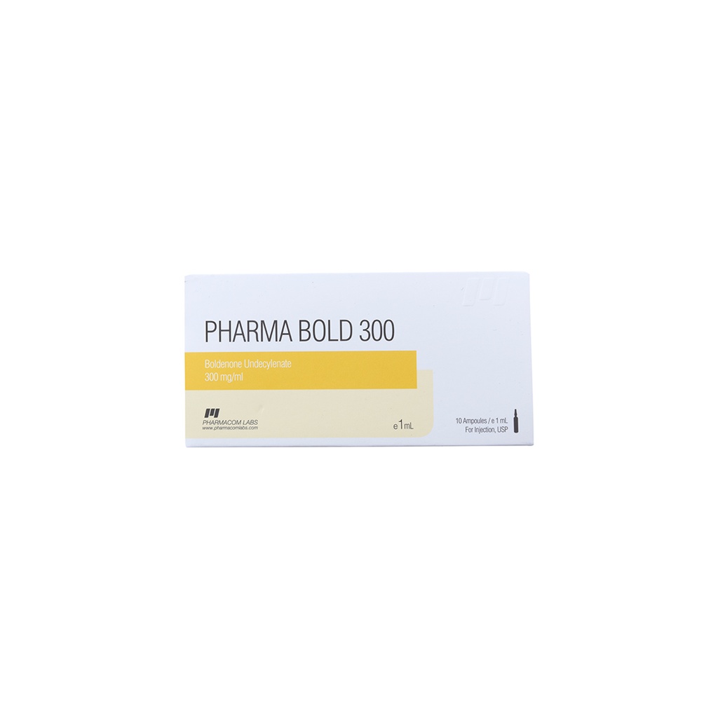 [001010035] PHARMA BOLD 300 - Boldenone Undecylenate - 300 MG/ML - 10 X 1 ML AMPULE - Pharmacom LABS