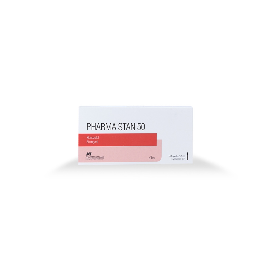[001010047] PHARMA STAN 50 - Stanozolol - 50 MG/ML - 10 X 1 ML AMPULE - Pharmacom LABS