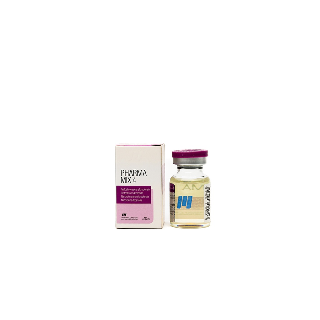 [001030056] PHARMA MIX4 600 - MIX OF TEST E TEST PH NAN D. NAN PH  - 600 MG/ML - 10 ML VIAL - Pharmacom LABS