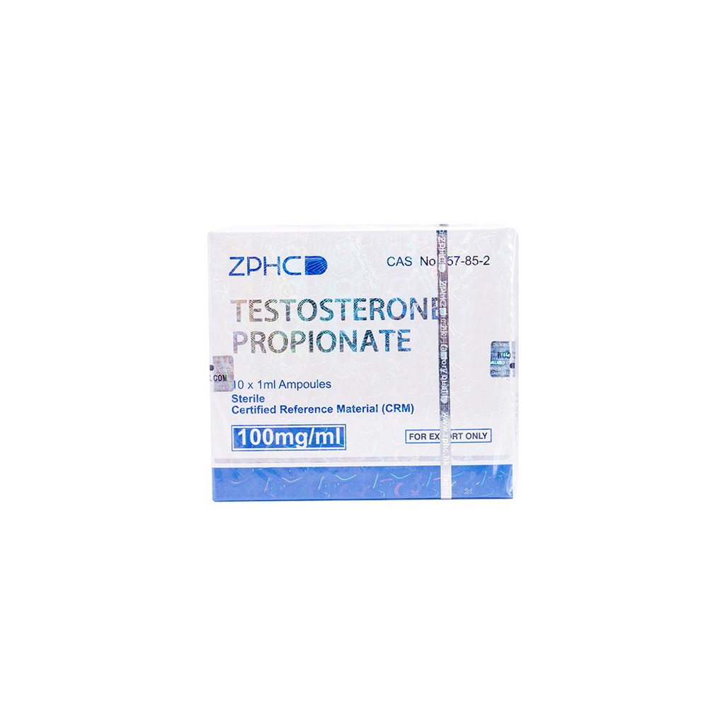[002010019] Testosterone Propionate  - 100 MG/ML - 10 X 1 ML AMPULE - ZPHC PHARMA