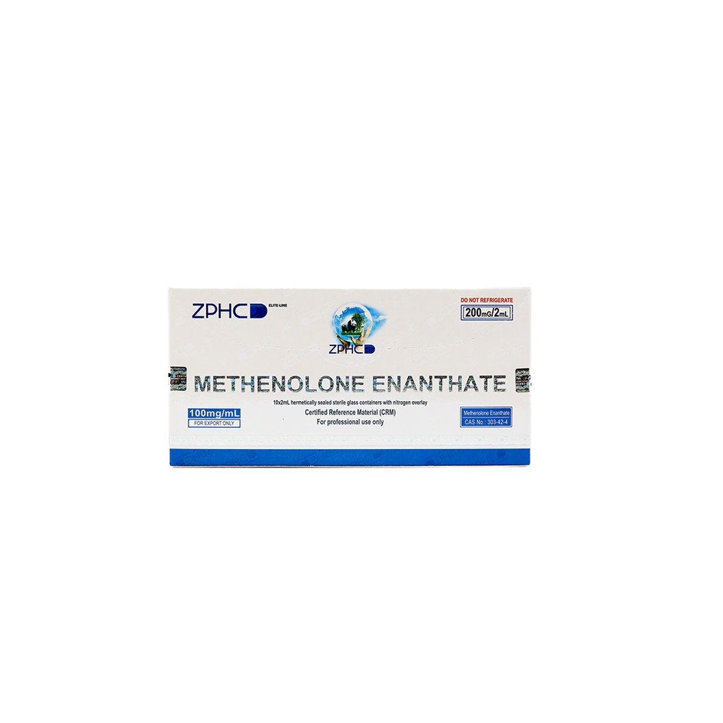 [002020085] Methenolone Enanthate - Primobolan - 100 MG/ML - 10 X 2 ML AMPULE - ZPHC PHARMA