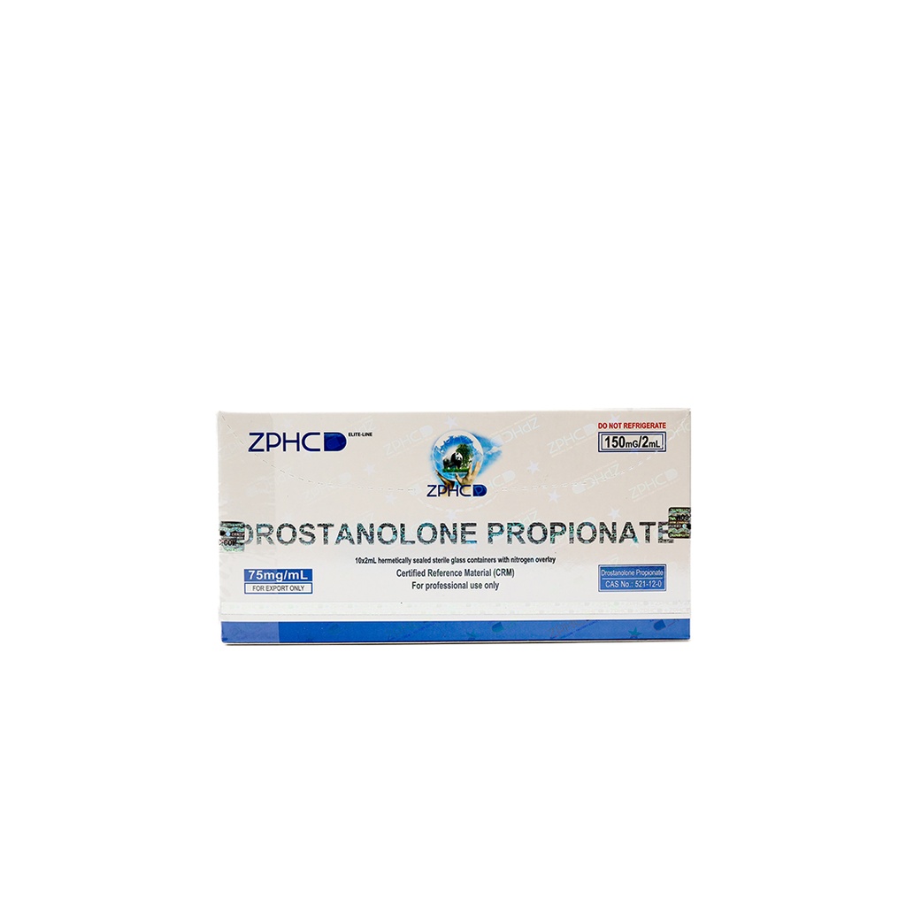 [002020086] Drostanolone propionate  - 75 MG/ML - 10 X 2 ML AMPULE - ZPHC PHARMA