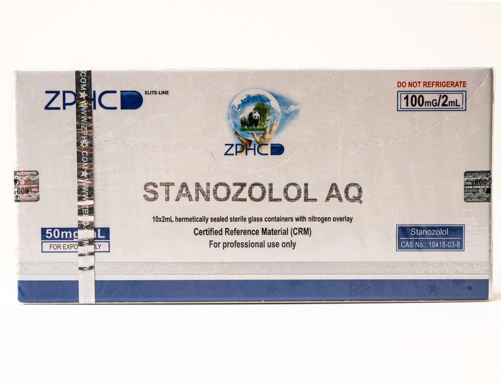[002020091] Stanozolol Water suspension  - 50 MG/ML - 10 X 2 ML AMPULE - ZPHC PHARMA