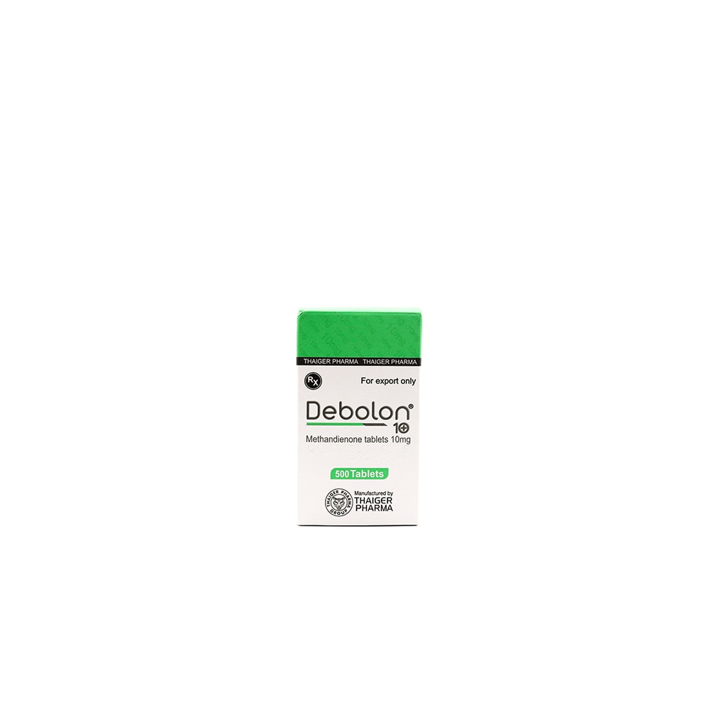 [003140027] Debolon 10 - Methandienone - 500 Tablets Blisters Box  - Thaiger Pharma