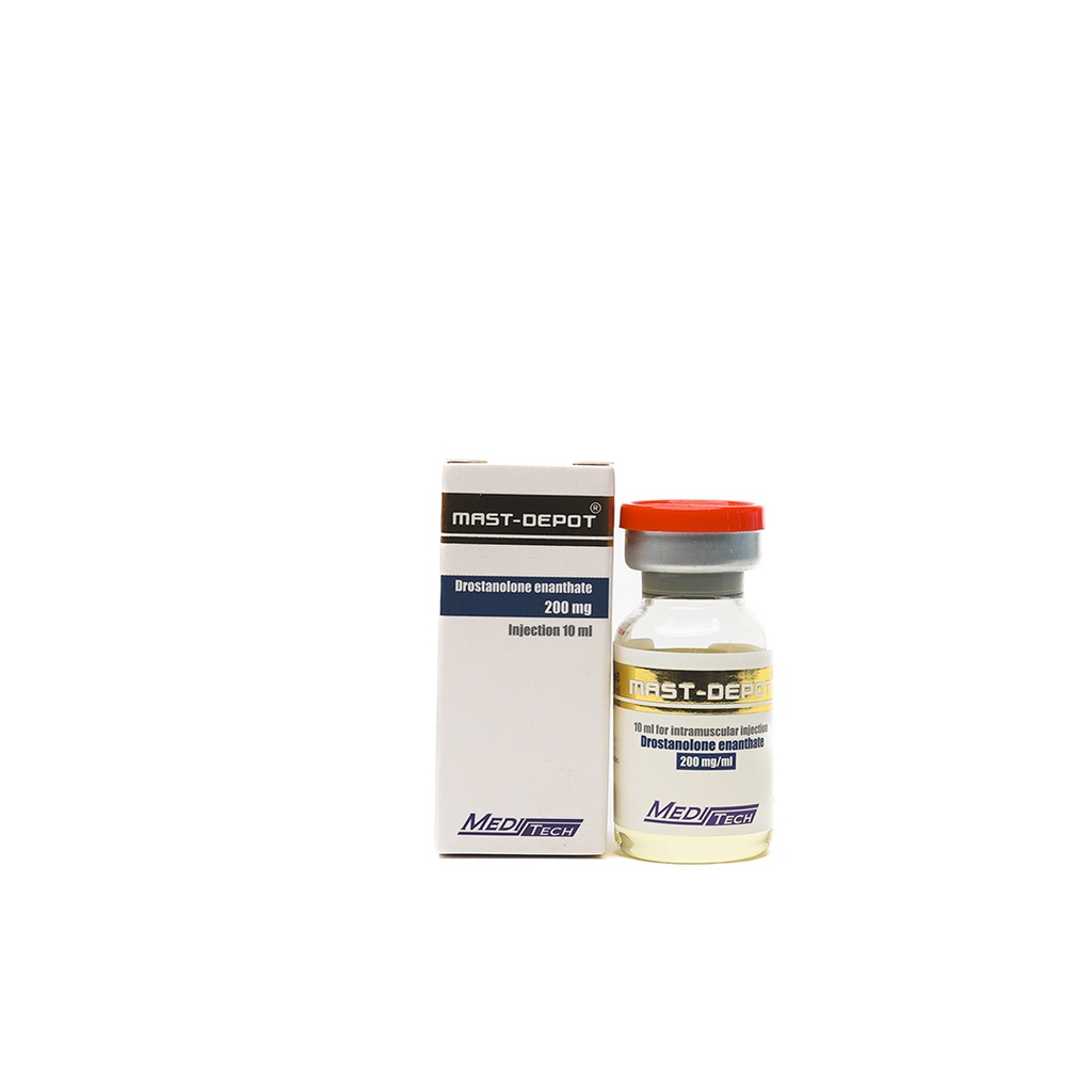 [010030007] MAST-DEPOT  - Drostanolone Enanthate - 200 MG/ML - 10 ML VIAL - Meditech Pharmaceutical