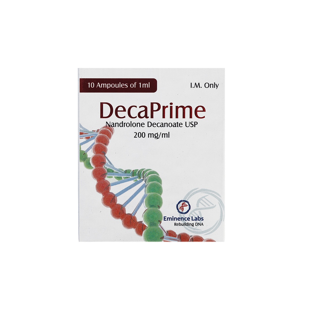 [014010005] DECAPRIME  - Nandrolone Decanoate  - 200 MG/ML - 10 X 1 ML AMPULE - Eminence Labs