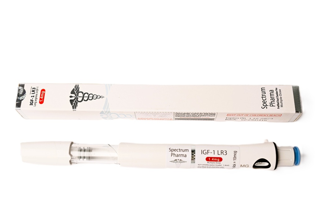 [004070053] Long arginine 3 IGF-1 - IGF-1LR3 pen (2-8 C) - 1.4 MG \ Pen - 3 ML PEN - Spectrum PHARMA