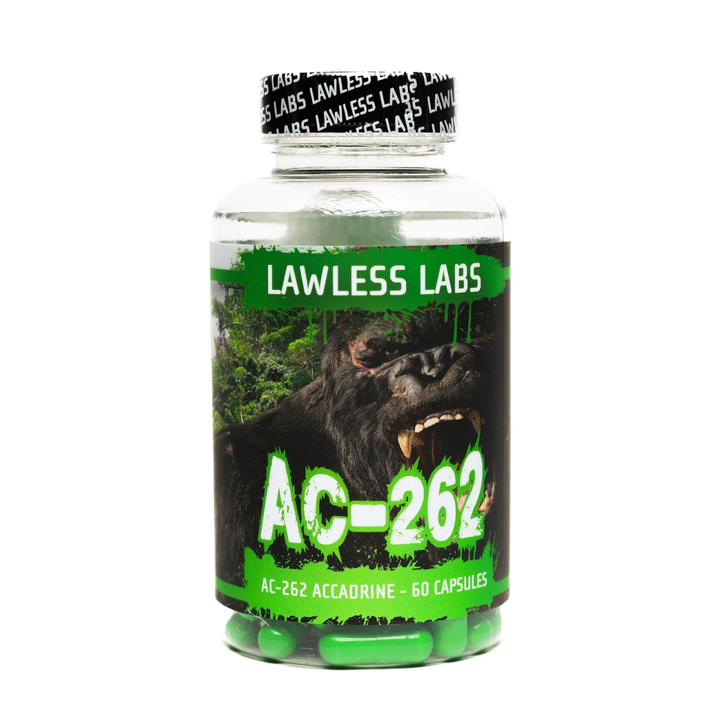 [015140040] AC-262 - ACCADRINE CAPS - 10 MG / pill  - 60 CAPSULES Bottle - LAWLESS LABS