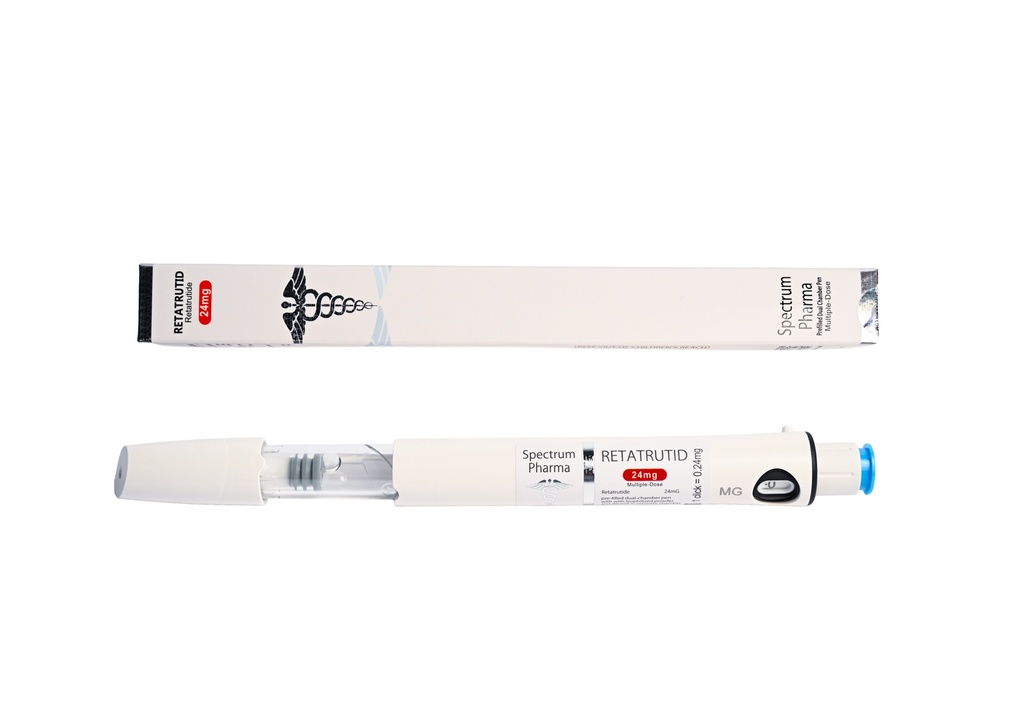 [004100059] Retatrutide 24 - (2-8 C) - 24 MG / PEN - 24 MG / 3 ML PEN - Spectrum PHARMA